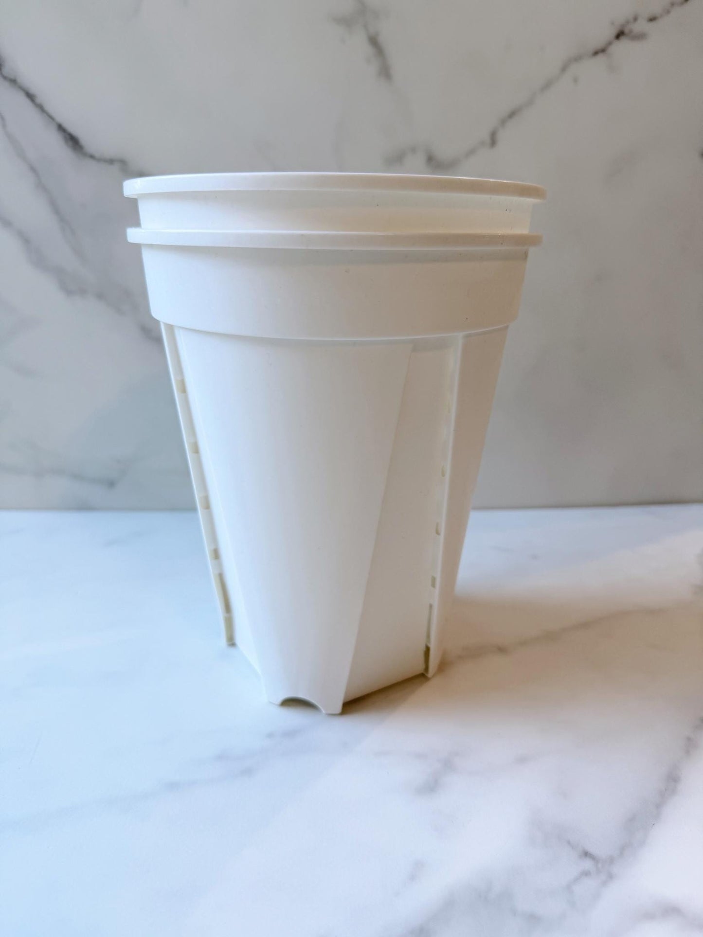 6 Inch Plastic Planters, Pack of 5